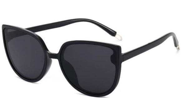 S83 Black Round Frame Sunglasses - Iris Fashion Jewelry