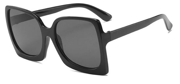 S61 Black Square Frame Fashion Sunglasses - Iris Fashion Jewelry