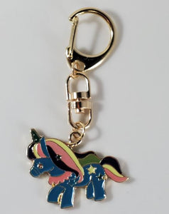 L129 Blue Unicorn Zipper Pull - Iris Fashion Jewelry