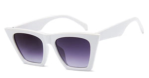 S406 White Frame Fashion Sunglasses - Iris Fashion Jewelry