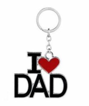 K131 I Love Dad Keychain - Iris Fashion Jewelry