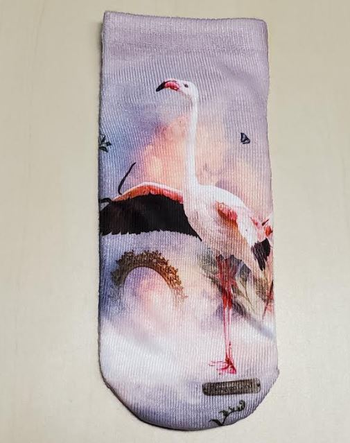 SF1015 Flamingo Land Socks - Iris Fashion Jewelry