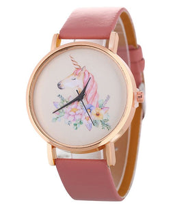 W502 Mauve Unicorn Collection Quartz Watch - Iris Fashion Jewelry