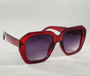 S470 Red Frame Fashion Sunglasses - Iris Fashion Jewelry