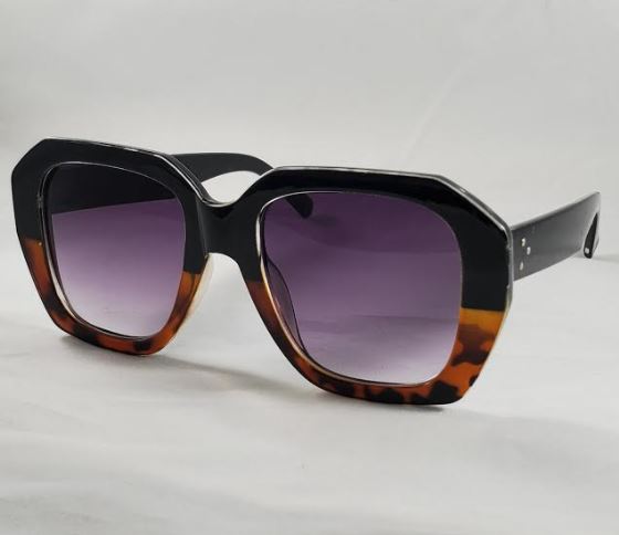 S477 Black & Leopard Frame Fashion Sunglasses - Iris Fashion Jewelry