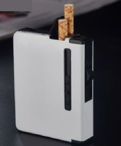 LT47 White Cigarette Holder & Lighter - Iris Fashion Jewelry