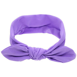 H34 Lavender Rabbit Ears Head Band - Iris Fashion Jewelry