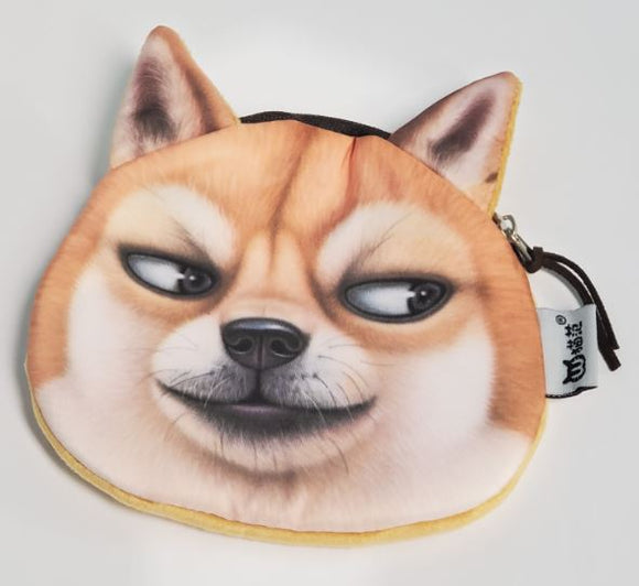 G79 Cute Brown Dog Zipper Bag - Iris Fashion Jewelry