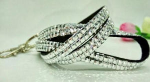 LY21 Silver Crystal Lanyard - Iris Fashion Jewelry