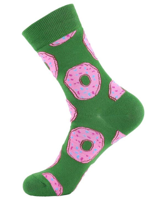 SF247 Green Donut Socks - Iris Fashion Jewelry