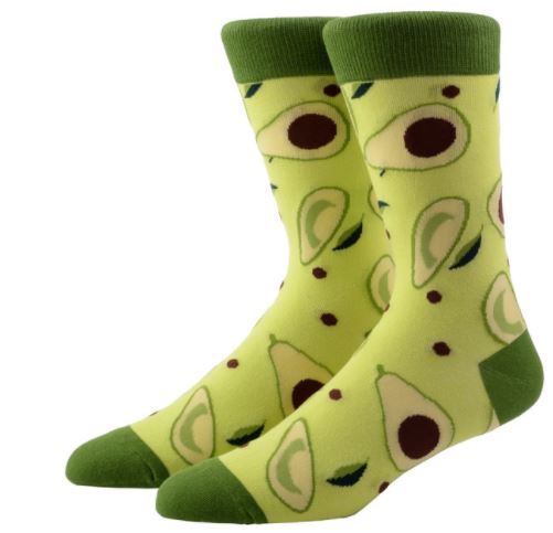 SF995 Green Avocado Socks - Iris Fashion Jewelry