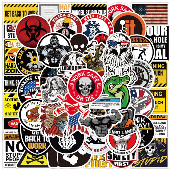 ST46 Funny 20 Pieces Assorted Stickers