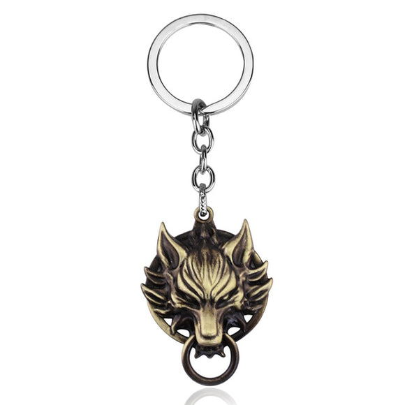 K58 Gold Wolf Keychain - Iris Fashion Jewelry
