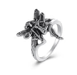R446 Silver Fairy Ring - Iris Fashion Jewelry
