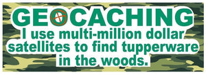 ST-D212 Geocaching Bumper Sticker