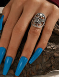 R468 Silver Butterfly Ring - Iris Fashion Jewelry