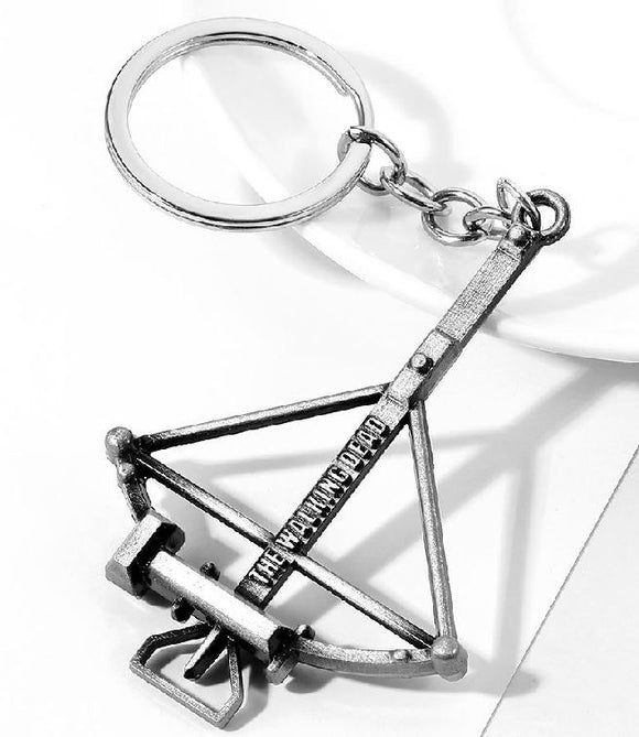 K123 Silver Bow Keychain