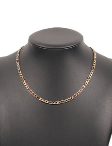 N706 Gold 18" Chain Necklace - Iris Fashion Jewelry