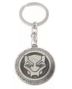 AZ895 Silver Panther Keychain