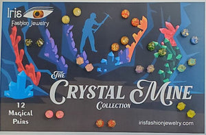JC12 The Crystal Mine Collection Jumbo Earring Set