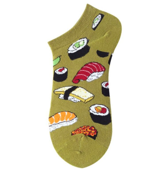 SF413 Green Sushi Socks - Iris Fashion Jewelry