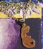 N1636 Gold Expecting Mother Necklace with FREE EARRINGS - Iris Fashion Jewelry