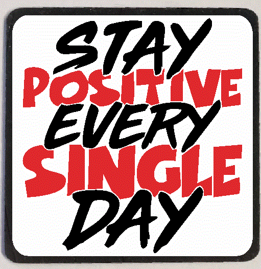 M183 Stay Positive Magnet - Iris Fashion Jewelry