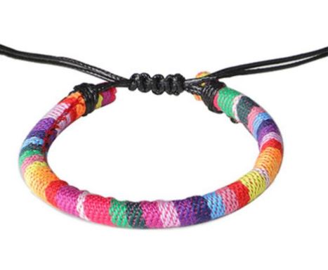 AZ202 Multi Color Cord Bracelet