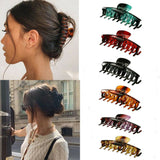 H179 Large Black Hair Clip - Iris Fashion Jewelry