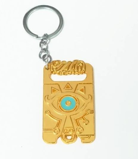AZ507 Gold Eye Cosplay Keychain