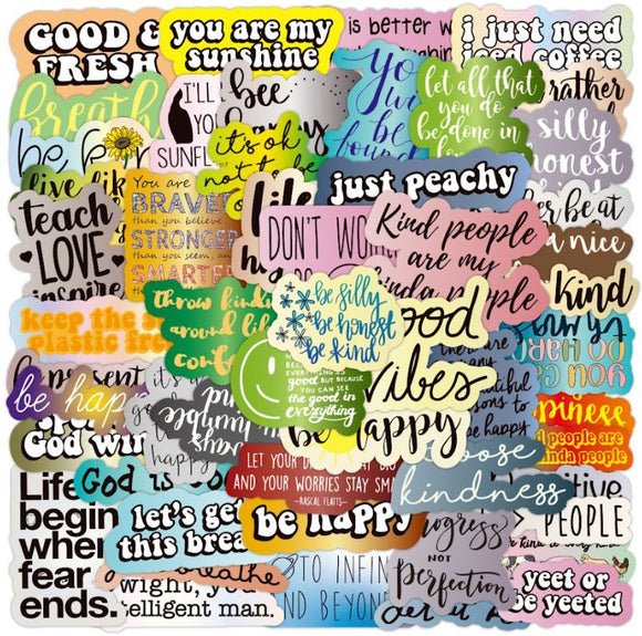 ST41 Inspirational 20 Pieces Assorted Stickers