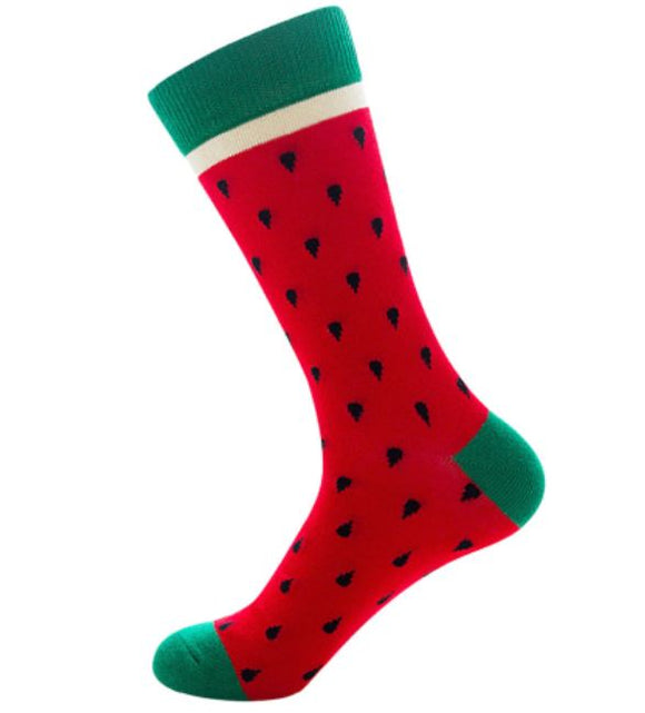 SF202 Red Watermelon Socks - Iris Fashion Jewelry