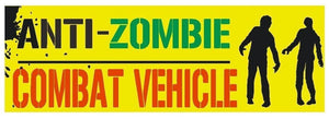 ST-D328 Zombie Bumper Sticker