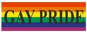 ST-D392 Gay Pride Gay Rights Equality Bumper Sticker