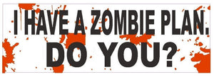 ST-D435 Zombie Bumper Sticker