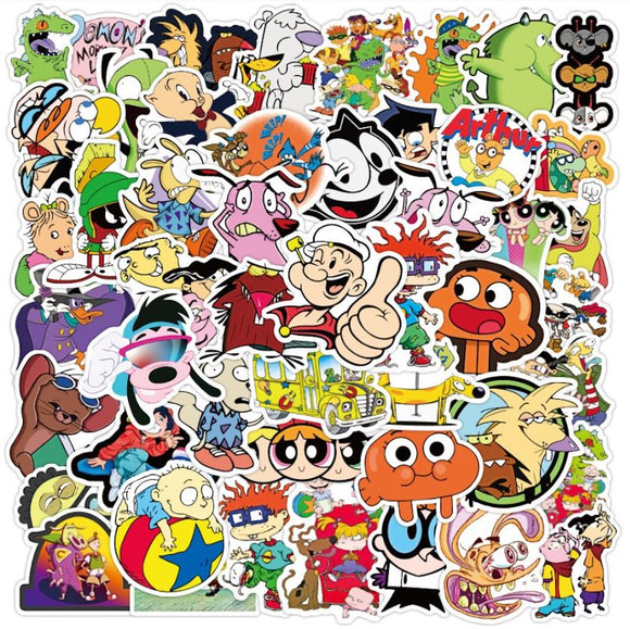 ST57 Cartoon 20 Pieces Assorted Stickers
