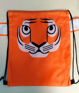 L142 Tiger Drawstring Bag Backpack - Iris Fashion Jewelry