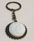 K12 Gold Yin Yang Keychain - Iris Fashion Jewelry