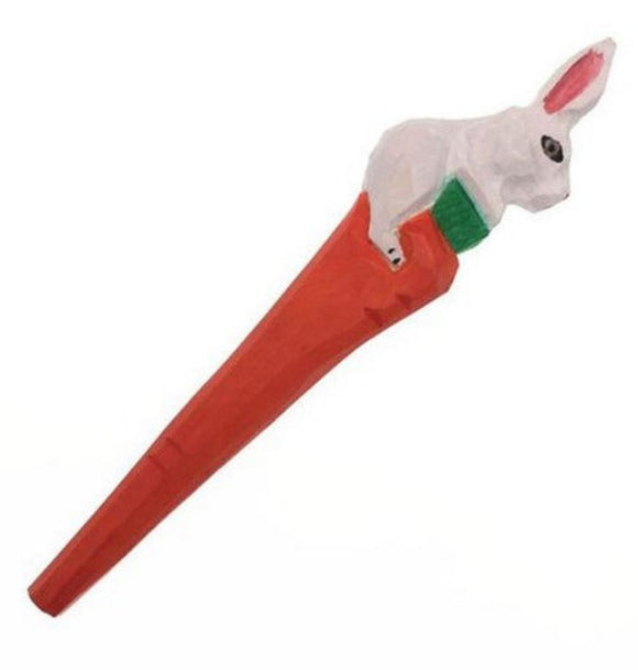 V38 Bunny Rabbit Wood Pen - Iris Fashion Jewelry