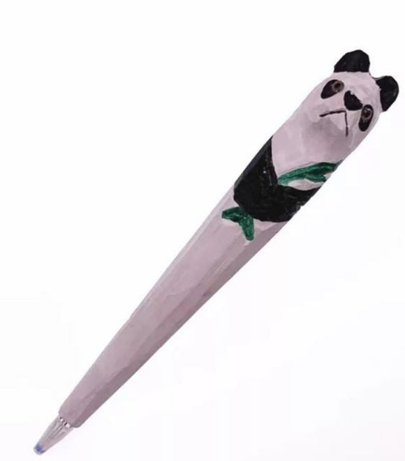 V10 Panda Bear Wood Pen - Iris Fashion Jewelry