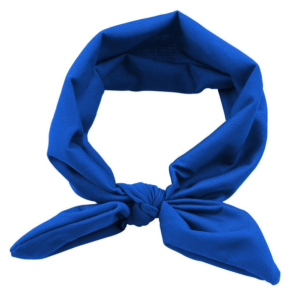 H69 Royal Blue Cloth Hair Band - Iris Fashion Jewelry