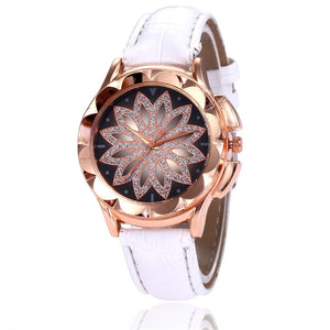 W474 White Stardust Collection Quartz Watch - Iris Fashion Jewelry