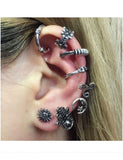 E415 Earring Set 8 Piece - Iris Fashion Jewelry