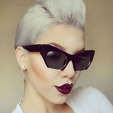 S92 Black Open Bottom Frame Sunglasses - Iris Fashion Jewelry