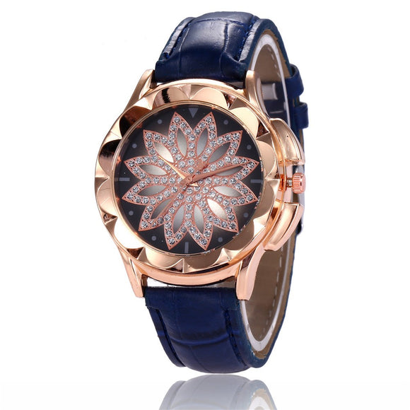 W476 Blue Stardust Collection Quartz Watch - Iris Fashion Jewelry