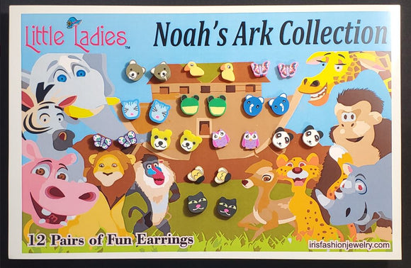 JC08 Noah's Ark Collection Jumbo Earring Set