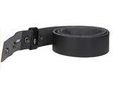 BU500 Black Leather Belt - Iris Fashion Jewelry