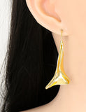 E1871 Silver Geometric Drop Earrings - Iris Fashion Jewelry