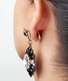 E1033 Gold Clip On Earring Converters For Non Pierced Ears - Iris Fashion Jewelry