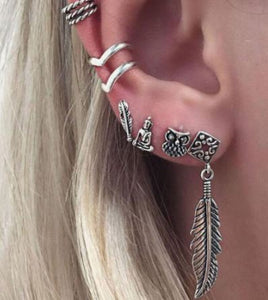 E398 Earring Set 6 Piece - Iris Fashion Jewelry
